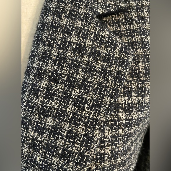 True Vintage Austin Reed London New York silk wool blazer jacket size 4 Petite ~ - Picture 10 of 12